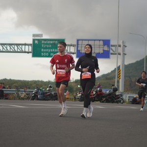 Race photo from KEDIRI HALF MARATHON 2026