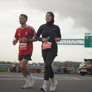 Race photo from KEDIRI HALF MARATHON 2026