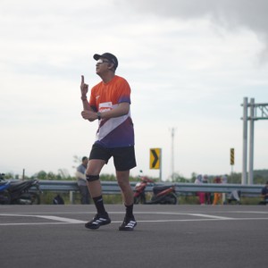 Race photo from KEDIRI HALF MARATHON 2026
