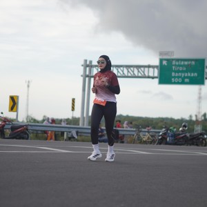 Race photo from KEDIRI HALF MARATHON 2026