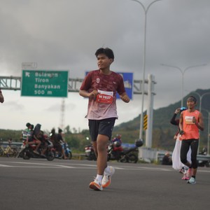 Race photo from KEDIRI HALF MARATHON 2026