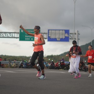 Race photo from KEDIRI HALF MARATHON 2026