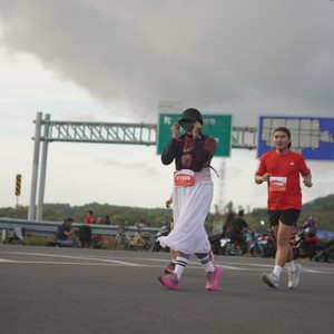 Race photo from KEDIRI HALF MARATHON 2026