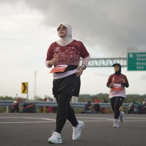 Race photo from KEDIRI HALF MARATHON 2026
