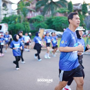 Race photo from BOGORUN 2026