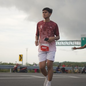 Race photo from KEDIRI HALF MARATHON 2026