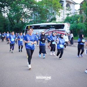 Race photo from BOGORUN 2026