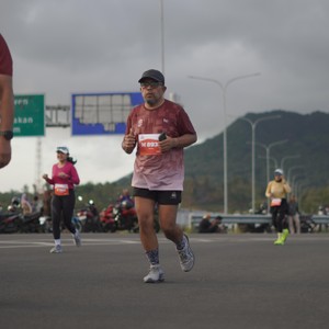 Race photo from KEDIRI HALF MARATHON 2026
