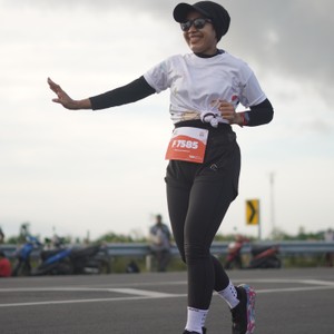 Race photo from KEDIRI HALF MARATHON 2026