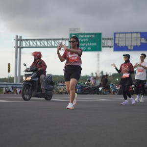 Race photo from KEDIRI HALF MARATHON 2026