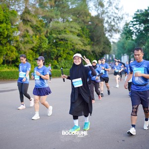 Race photo from BOGORUN 2026