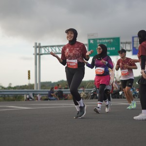 Race photo from KEDIRI HALF MARATHON 2026