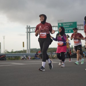 Race photo from KEDIRI HALF MARATHON 2026