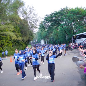 Race photo from BOGORUN 2026