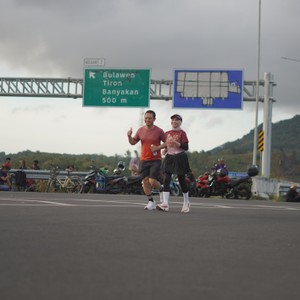 Race photo from KEDIRI HALF MARATHON 2026