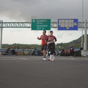 Race photo from KEDIRI HALF MARATHON 2026