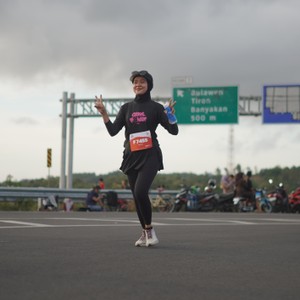 Race photo from KEDIRI HALF MARATHON 2026