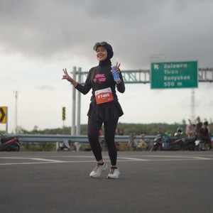 Race photo from KEDIRI HALF MARATHON 2026
