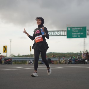 Race photo from KEDIRI HALF MARATHON 2026
