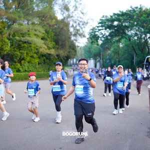 Race photo from BOGORUN 2026