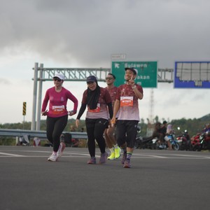 Race photo from KEDIRI HALF MARATHON 2026