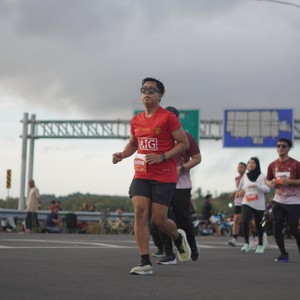 Race photo from KEDIRI HALF MARATHON 2026