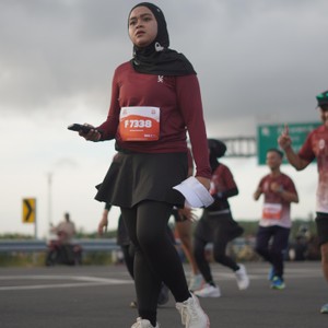 Race photo from KEDIRI HALF MARATHON 2026