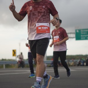 Race photo from KEDIRI HALF MARATHON 2026