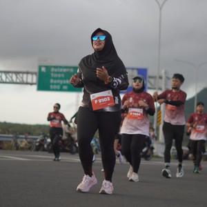 Race photo from KEDIRI HALF MARATHON 2026