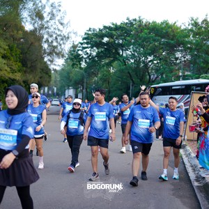 Race photo from BOGORUN 2026