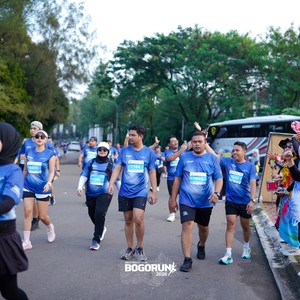 Race photo from BOGORUN 2026