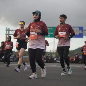 Race photo from KEDIRI HALF MARATHON 2026