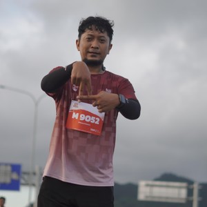 Race photo from KEDIRI HALF MARATHON 2026
