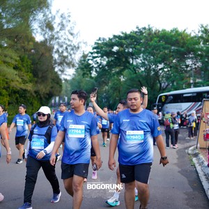 Race photo from BOGORUN 2026