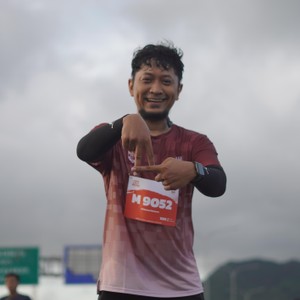Race photo from KEDIRI HALF MARATHON 2026