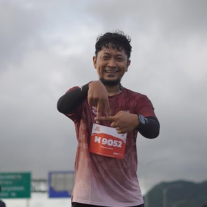Race photo from KEDIRI HALF MARATHON 2026