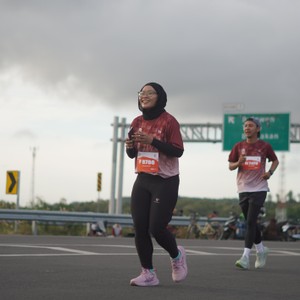 Race photo from KEDIRI HALF MARATHON 2026