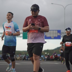 Race photo from KEDIRI HALF MARATHON 2026
