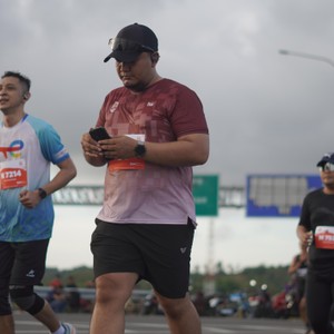 Race photo from KEDIRI HALF MARATHON 2026