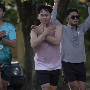 Race photo from VIBES AND STRENGTH CAMP ABR 2025