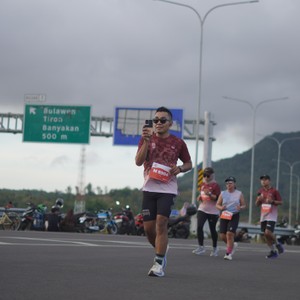 Race photo from KEDIRI HALF MARATHON 2026