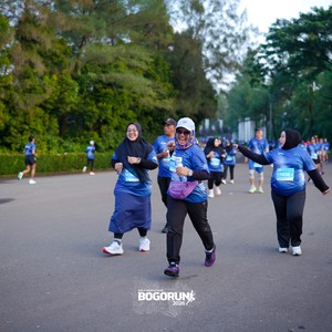Race photo from BOGORUN 2026
