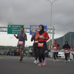 Race photo from KEDIRI HALF MARATHON 2026