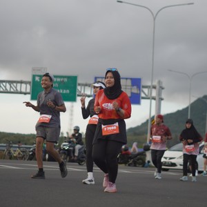 Race photo from KEDIRI HALF MARATHON 2026