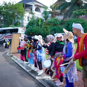 Race photo from BOGORUN 2026