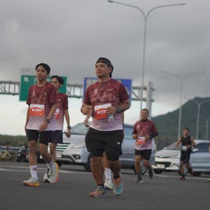 Race photo from KEDIRI HALF MARATHON 2026