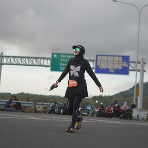 Race photo from KEDIRI HALF MARATHON 2026