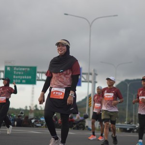 Race photo from KEDIRI HALF MARATHON 2026