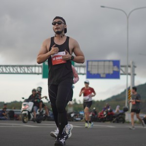 Race photo from KEDIRI HALF MARATHON 2026