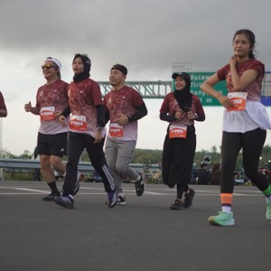 Race photo from KEDIRI HALF MARATHON 2026